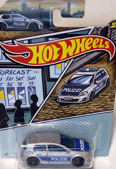 Hot Wheels - Volkswagen Golf MK7 Polizei