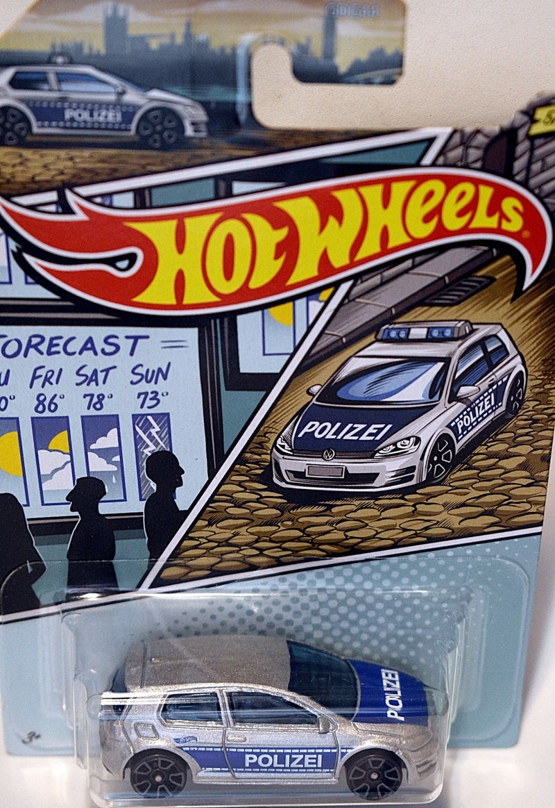 Hot Wheels - Volkswagen Golf MK7 Polizei
