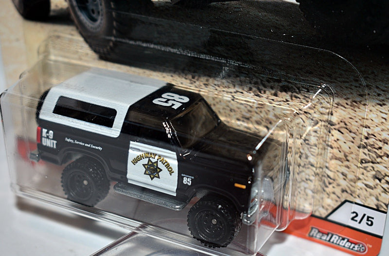 Hot Wheels Premium - 1985 Ford Bronco K9 Unit Police Truck