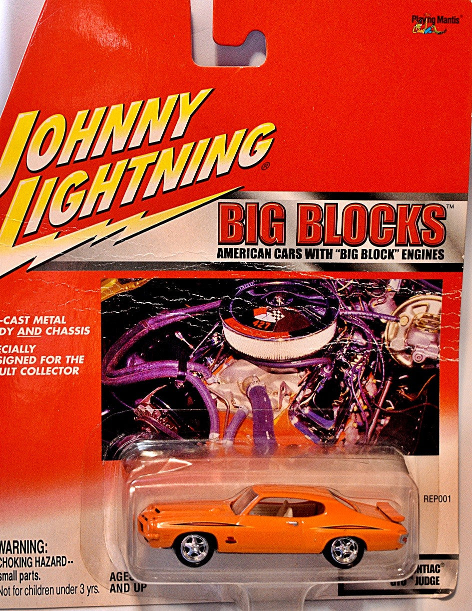Johnny Lightning - Big Blocks - 1971 Pontiac GTO Judge