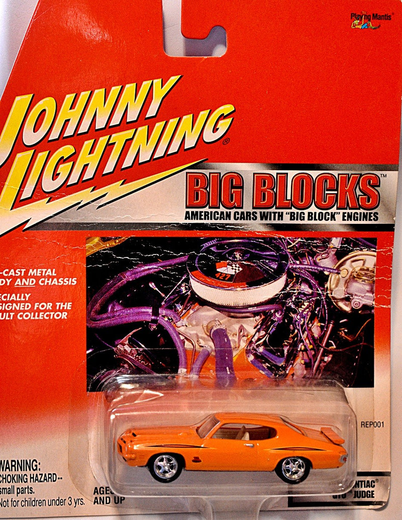 Johnny Lightning - Big Blocks - 1971 Pontiac GTO Judge
