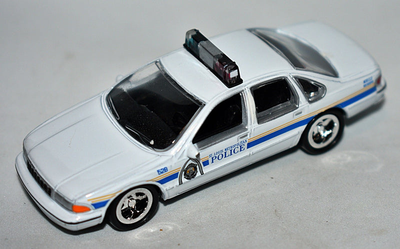 Johnny Lightning - American Blue - St Louis Police Chevy Caprice