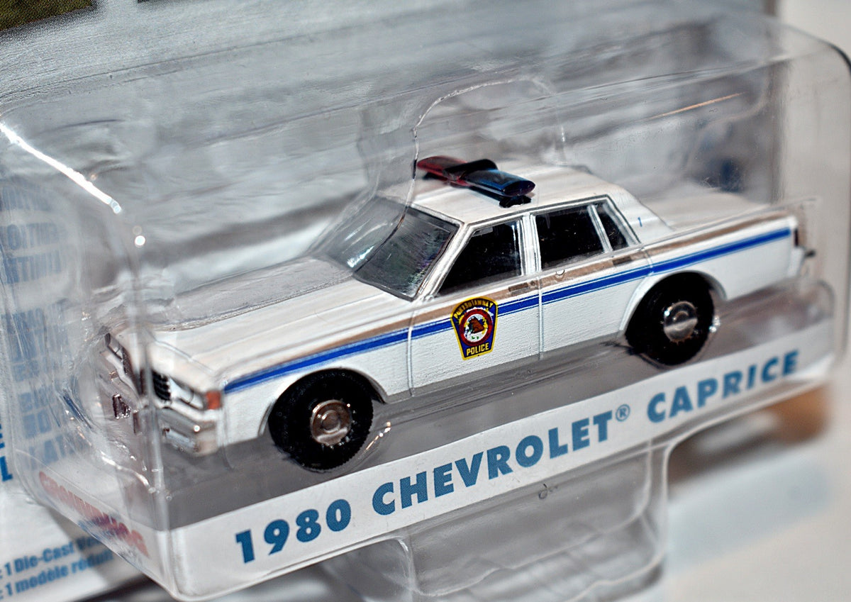 Greenlight Hollywood - Groundhog Day - Punxsutawney PA Police 1980 Chevrolet Caprice Patrol Car