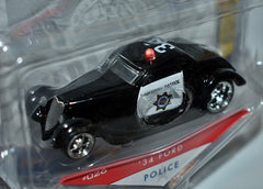 Jada Badge City - 1934 Ford Coupe Police Patrol Car
