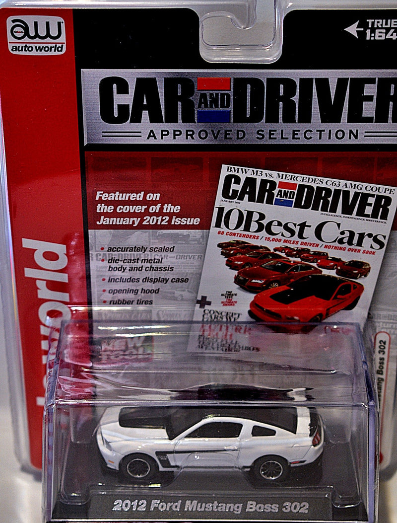 Auto World - Licensed Series - 2012 Ford Mustang Boss 302