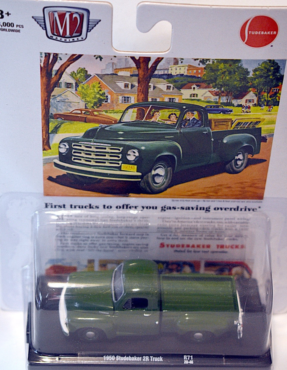 M2 Machines Drivers - 1950 Studebaker 2R Pickup Truck 