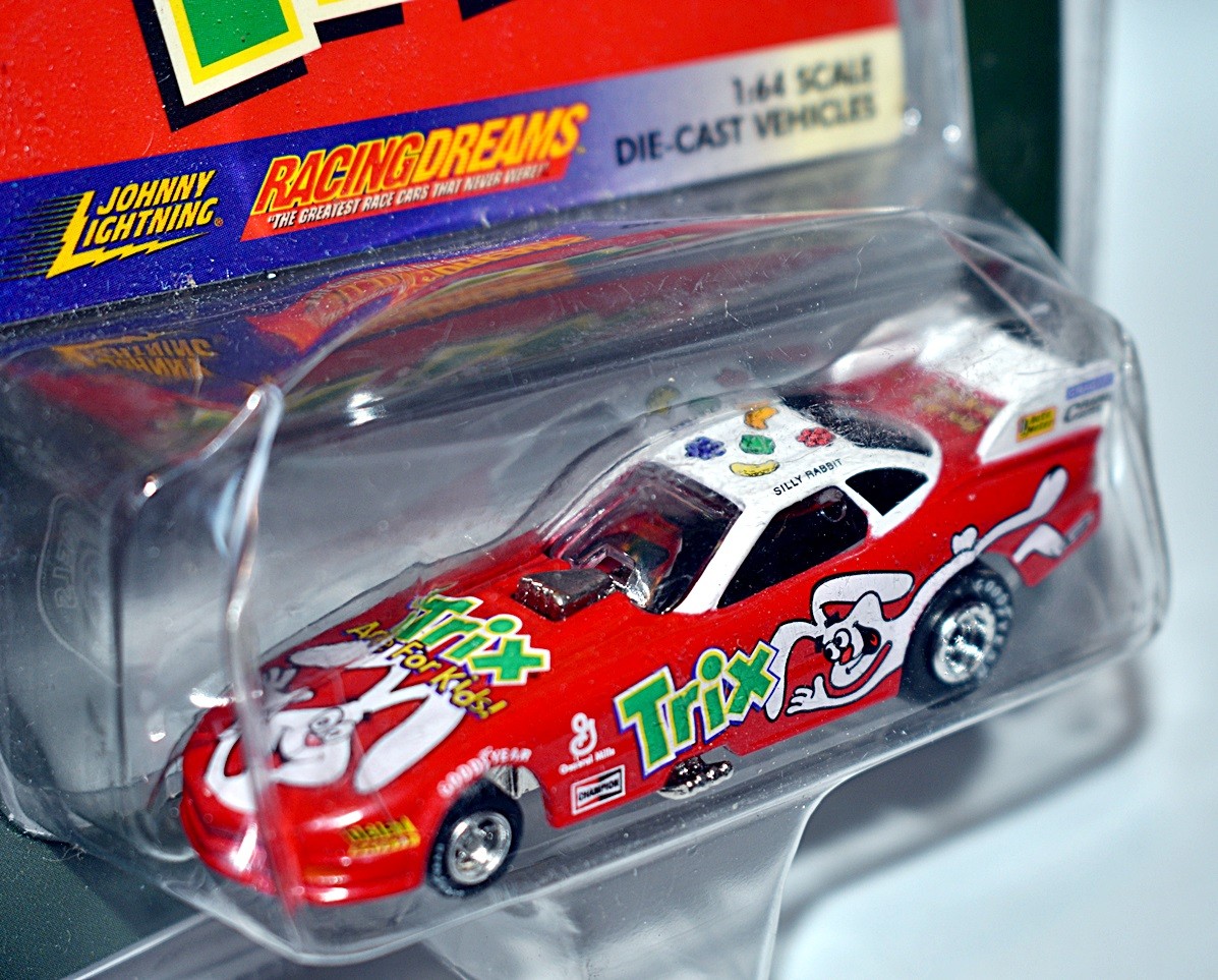 Johnny Lightning - Trix Sponsored 1995 Pontiac Firebird NHRA Funny Car