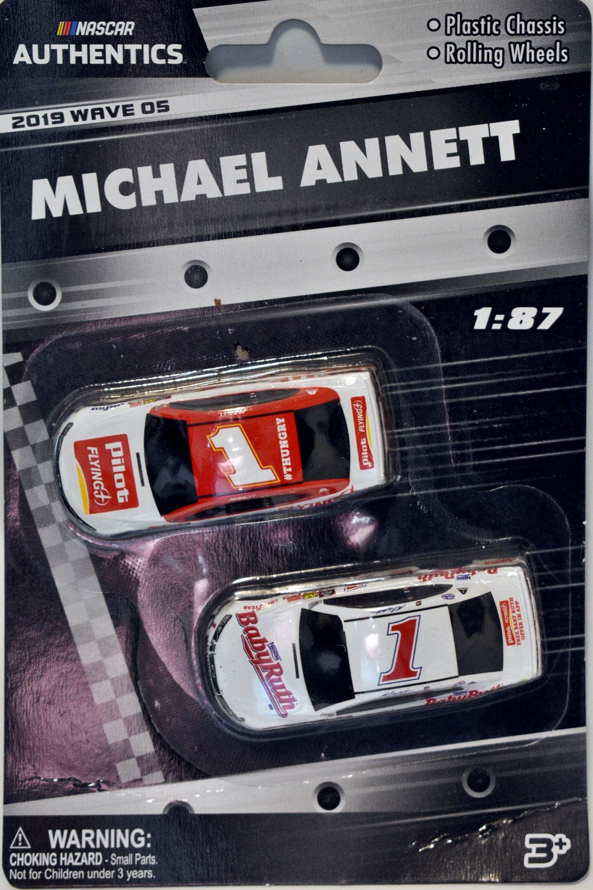 Lionel NASCAR Authentics - HO Scale Michael Annett Baby Ruth & Pilot Chevrolet Camaro set