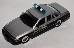 Johnny Lightning - American Blue - North Carolina State Trooper Ford Crown Vic Patrol Car