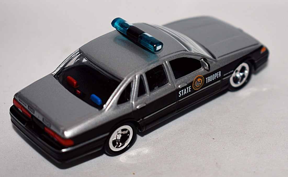 Johnny Lightning - American Blue - North Carolina State Trooper Ford Crown Vic Patrol Car