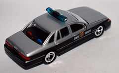 Johnny Lightning - American Blue - North Carolina State Trooper Ford Crown Vic Patrol Car