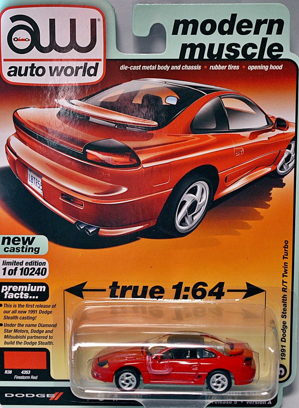 Auto World - 1991 Dodge Stealth R/T Twin Turbo