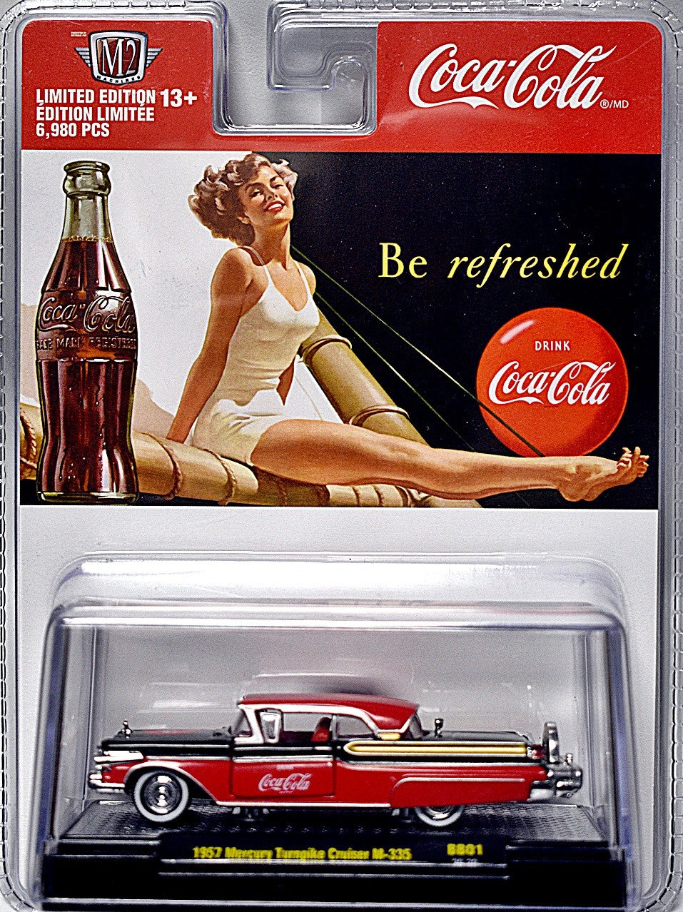 M2 Machines - Coca-Cola - 1957 Mercury Turnpike Cruiser