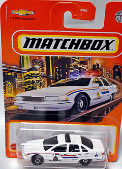 Matchbox - Royal Canadian Mounted Police Chevrolet Caprice Classic Police Car