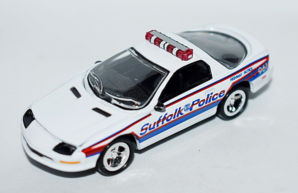 Johnny Lightning - American Blue -  Suffolk County NY Chevrolet Camaro Patrol Car
