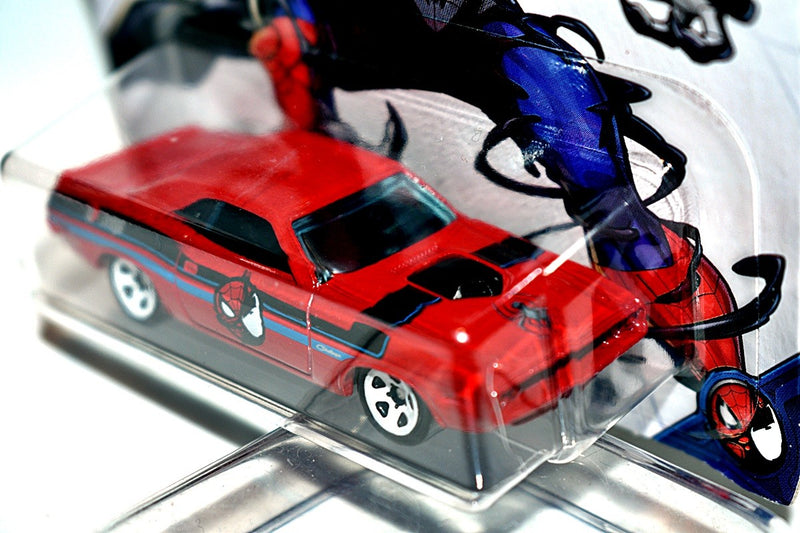 Hot Wheels - Marvel - Spiderman Maxium Venom -  1970 Dodge Hemi Challenger