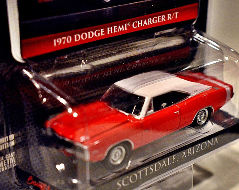 Greenlight Mecum Auction Block - 1970 Dodge Hemi Charger R/T