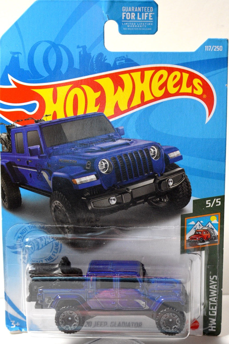 Hot Wheels - Jeep Gladiator with Motorcycle