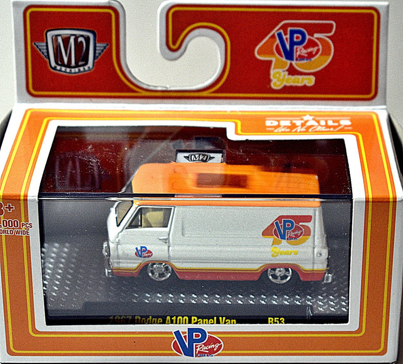 M2 Machines Auto-Thentics -  VP Racing 1967 Dodge A100 Panel Van