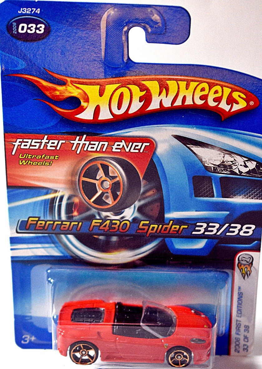 Hot Wheels Faster Than Ever - Ferrari F430 Spider