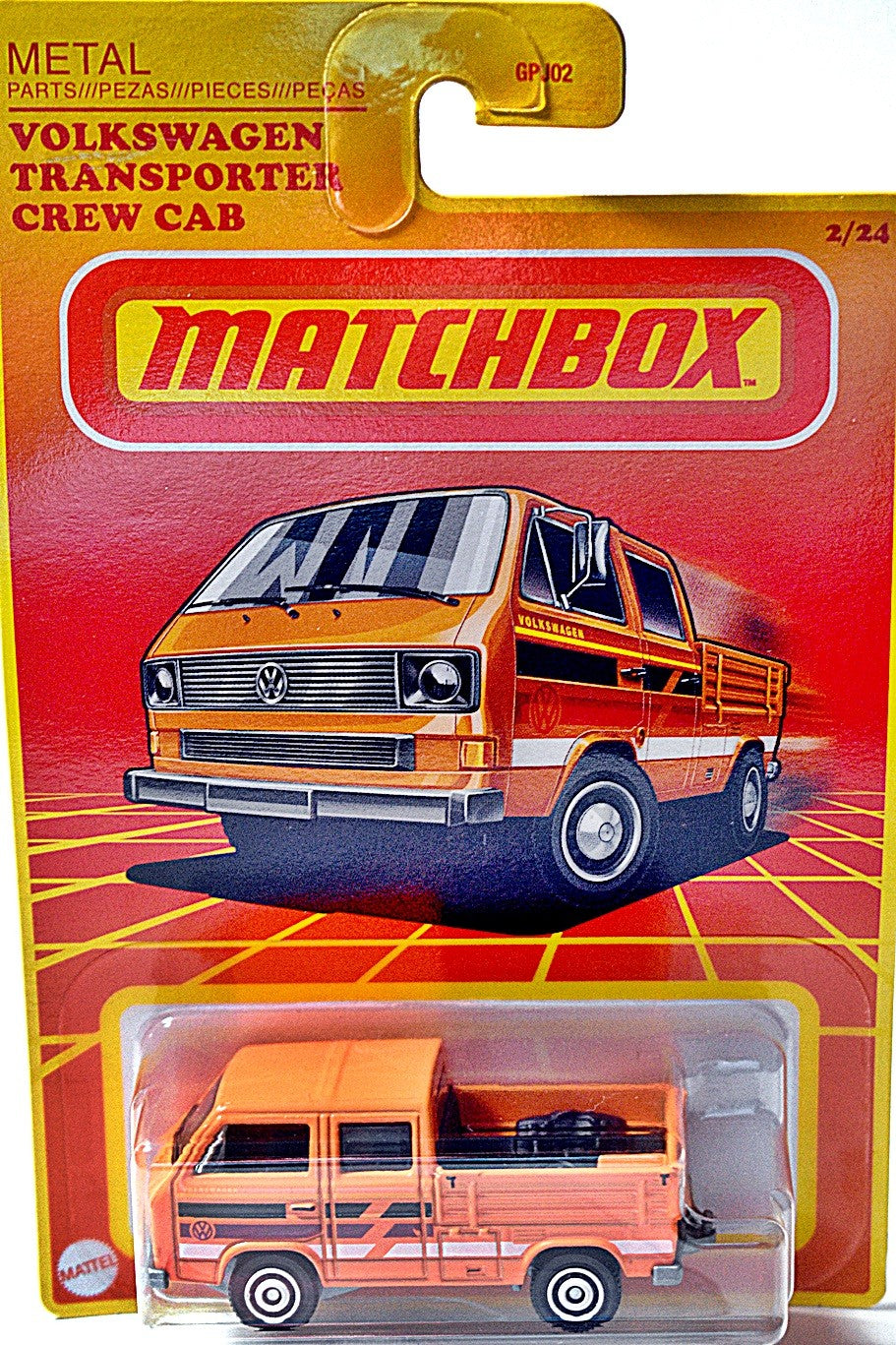 Matchbox Retro  - Volkswagen Transporter Crew Cab