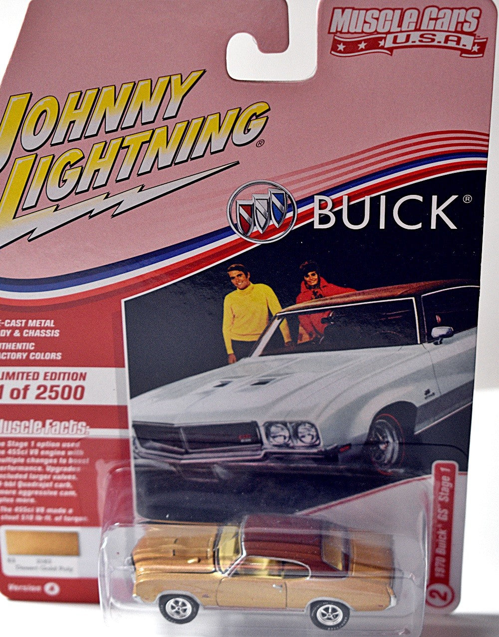 Johnny Lightning Muscle Cars USA - 1970 Buick GSX