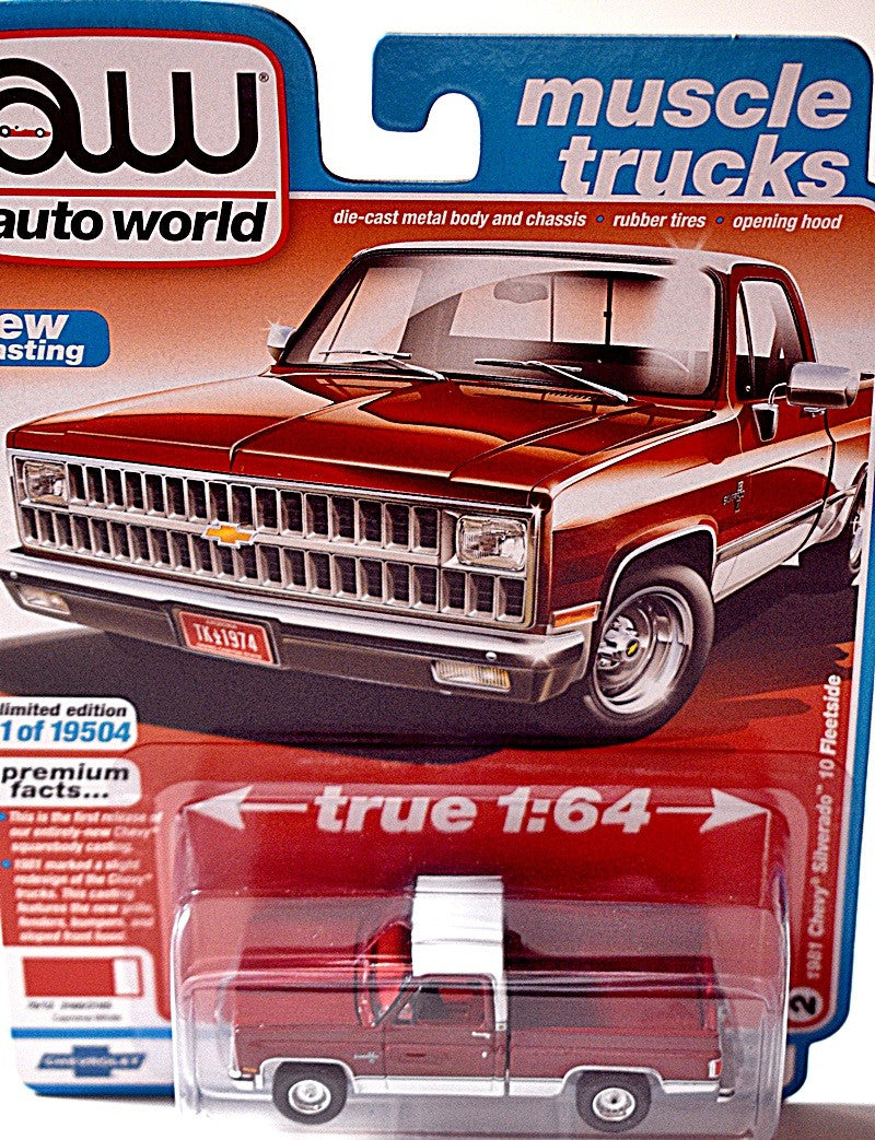 Auto World - 1981 Chevrolet Silverado 10 Fleetside Pickup Truck