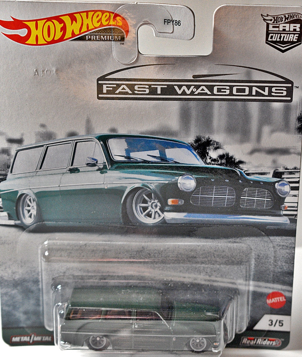 Hot Wheels - Premium - Fast Wagons - Volvo P220 Amazon Wagon