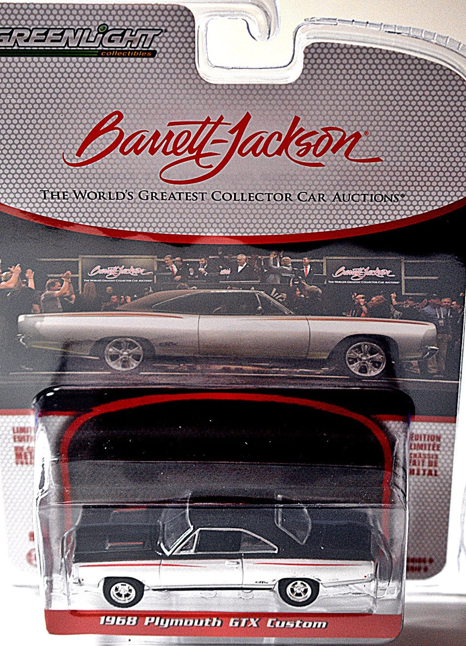 Greenlight Mecum Auction Block - 1968 Plymouth GTX Custom