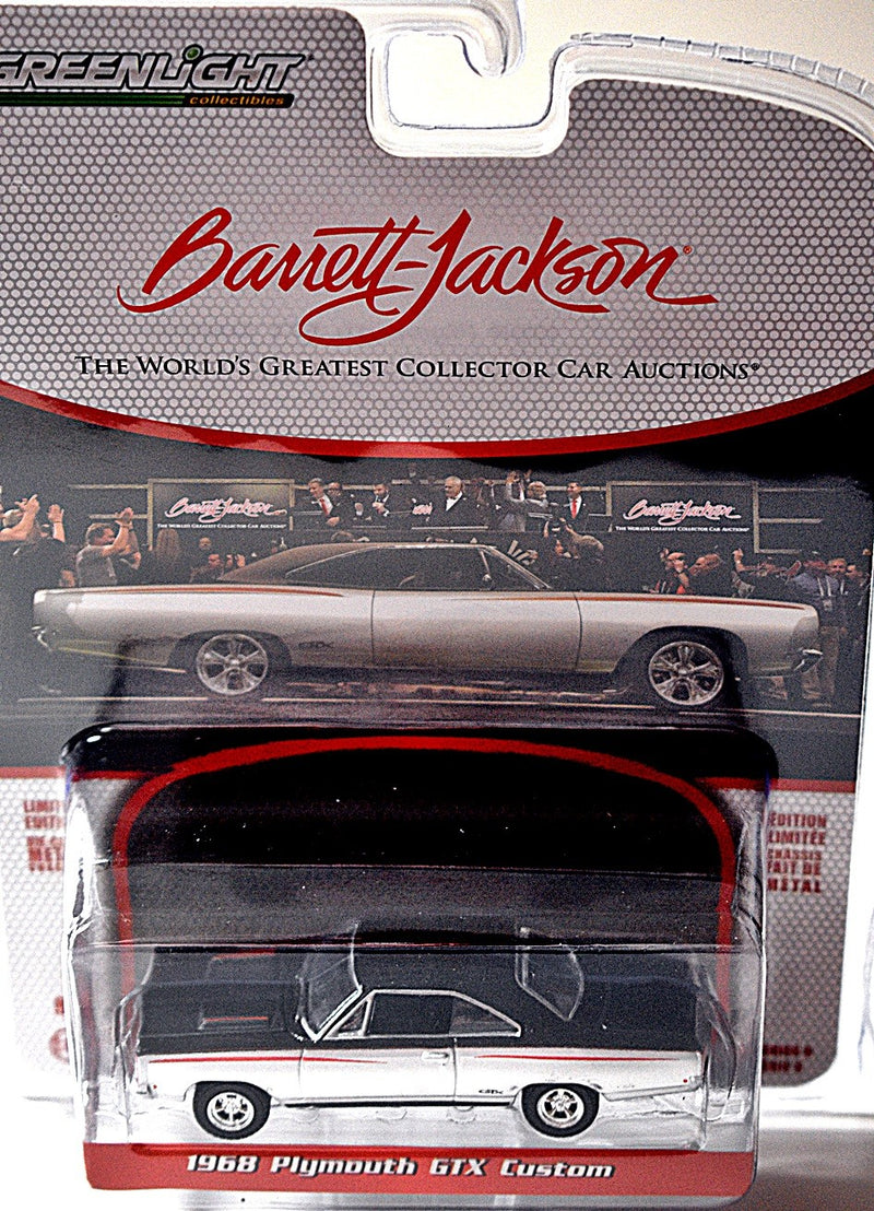 Greenlight Mecum Auction Block - 1968 Plymouth GTX Custom