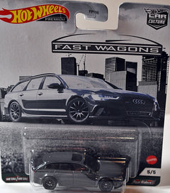 Hot Wheels Premium  Audi RS6 Avant Station Wagon