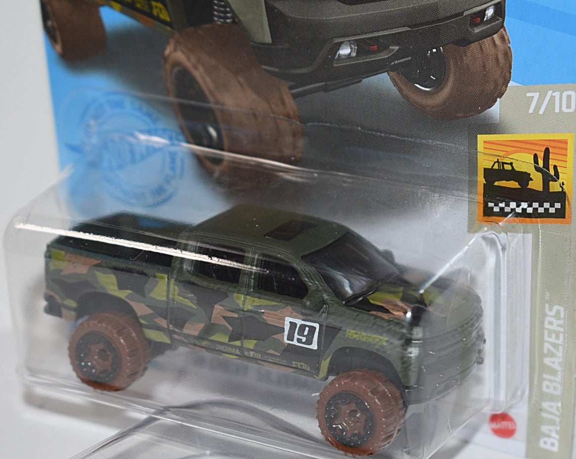 Hot Wheels-  2019 Chevrolet Silverado Trail Boss LT Pickup Truck