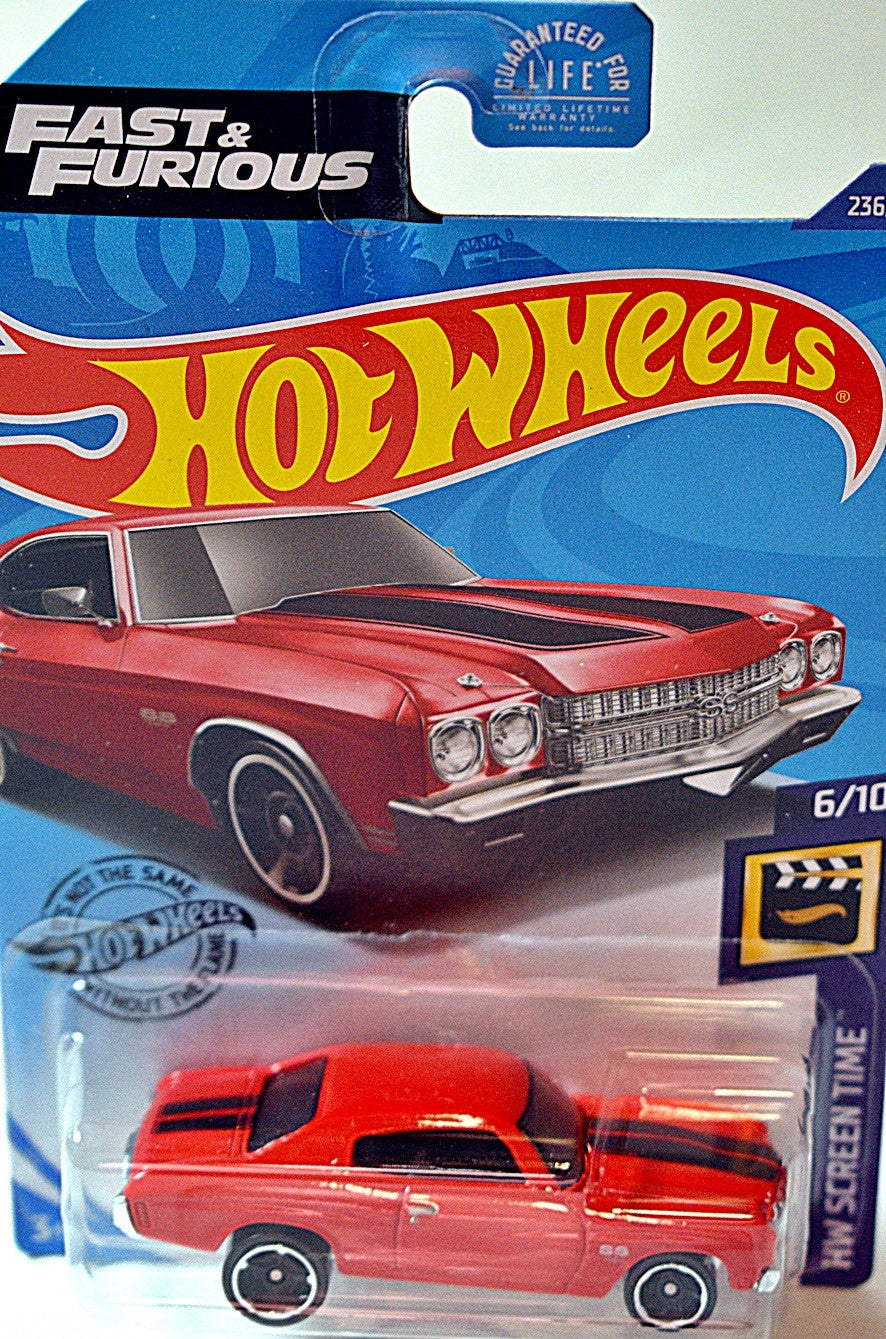 Hot Wheels Fast & Furious - Dom's 1970 Chevrolet Chevelle SS