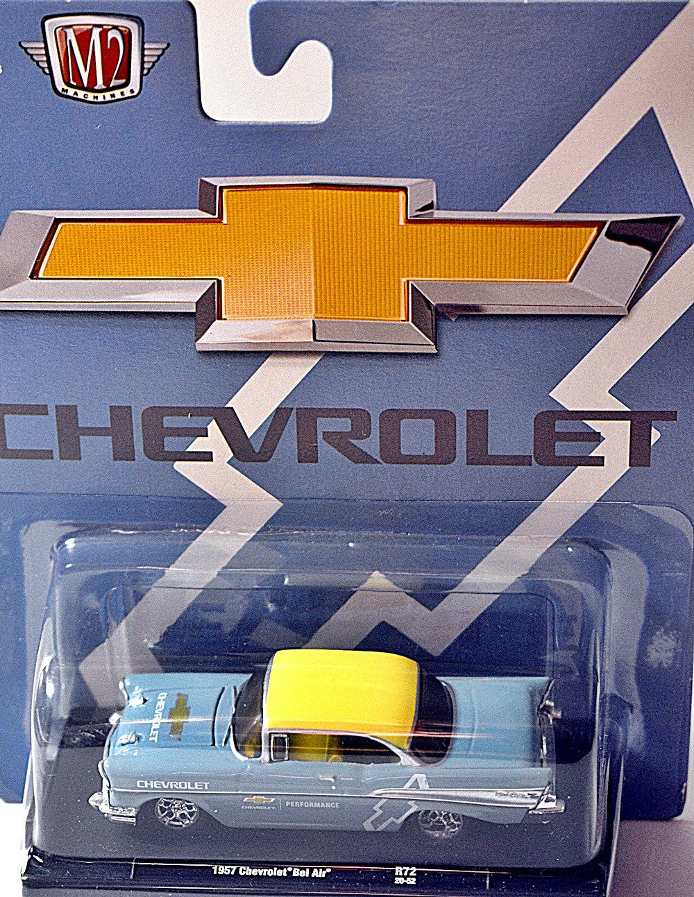M2 Machines Drivers Series - Chevrolet Performance 57 Chevy Bel AIr Hardtop
