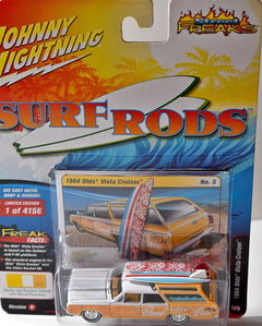 Johnny Lightning  - Surf Rods - 1964 Oldsmobile Vista Cruiser Surf Wagon