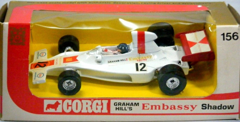 Corgi (156) Graham Hill Embassy Shadow Formula 1 Race Car