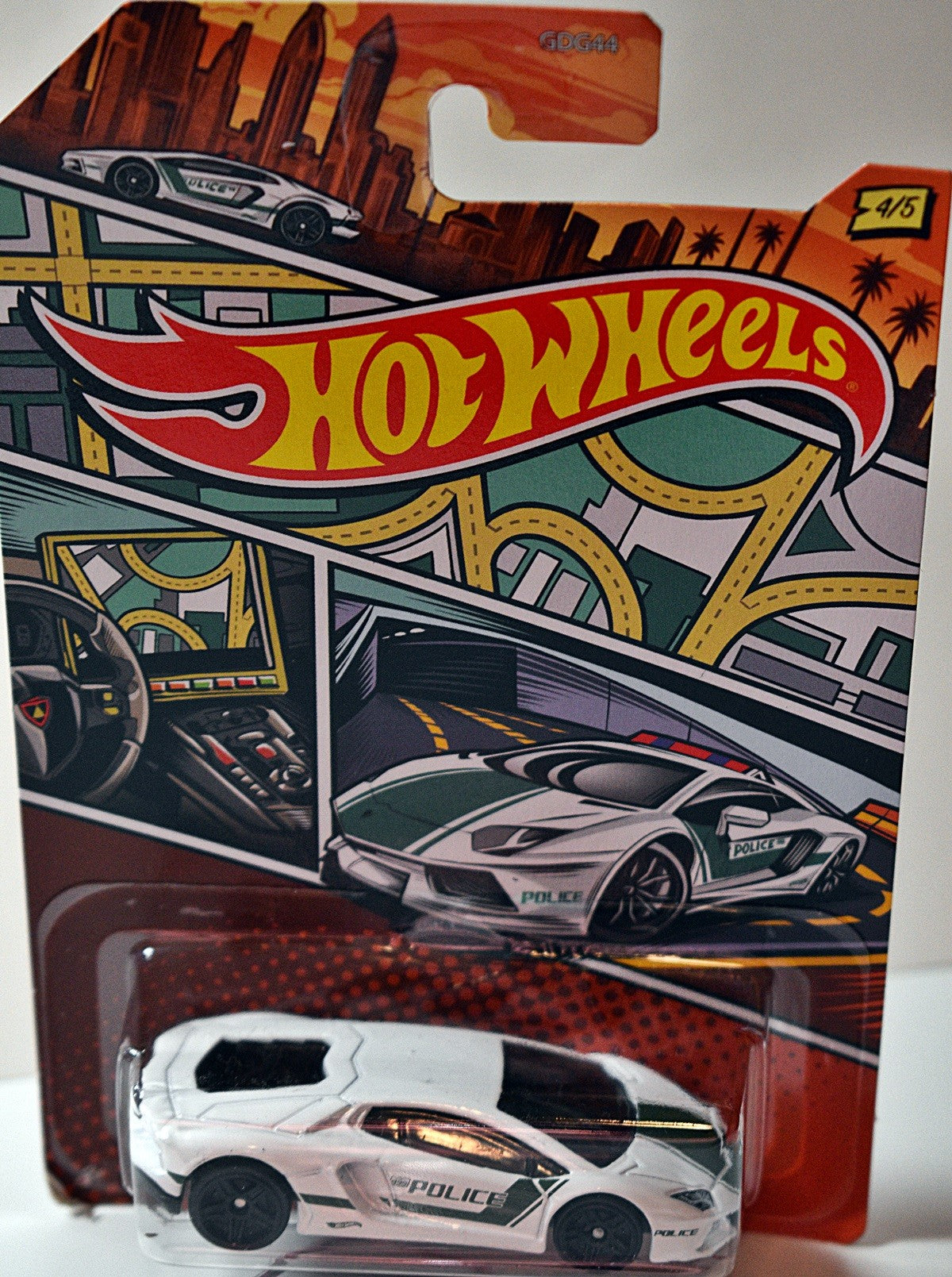 Hot Wheels - Lamborghini Aventador Police Car