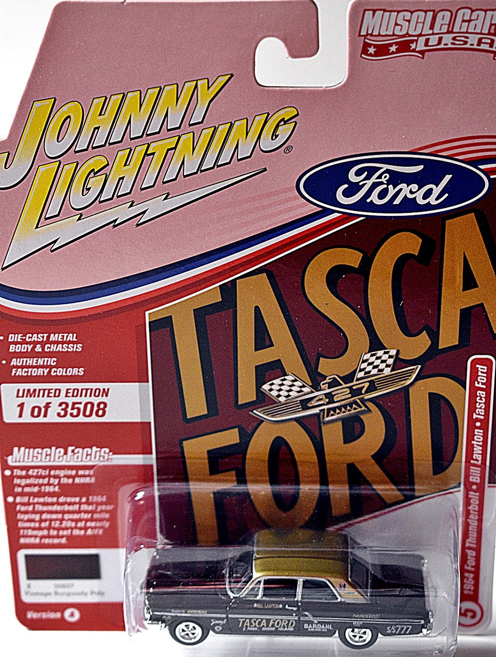 Johnny Lightning  Muscle Car USA - TASCA Ford Ford Fairlane Thunderbolt