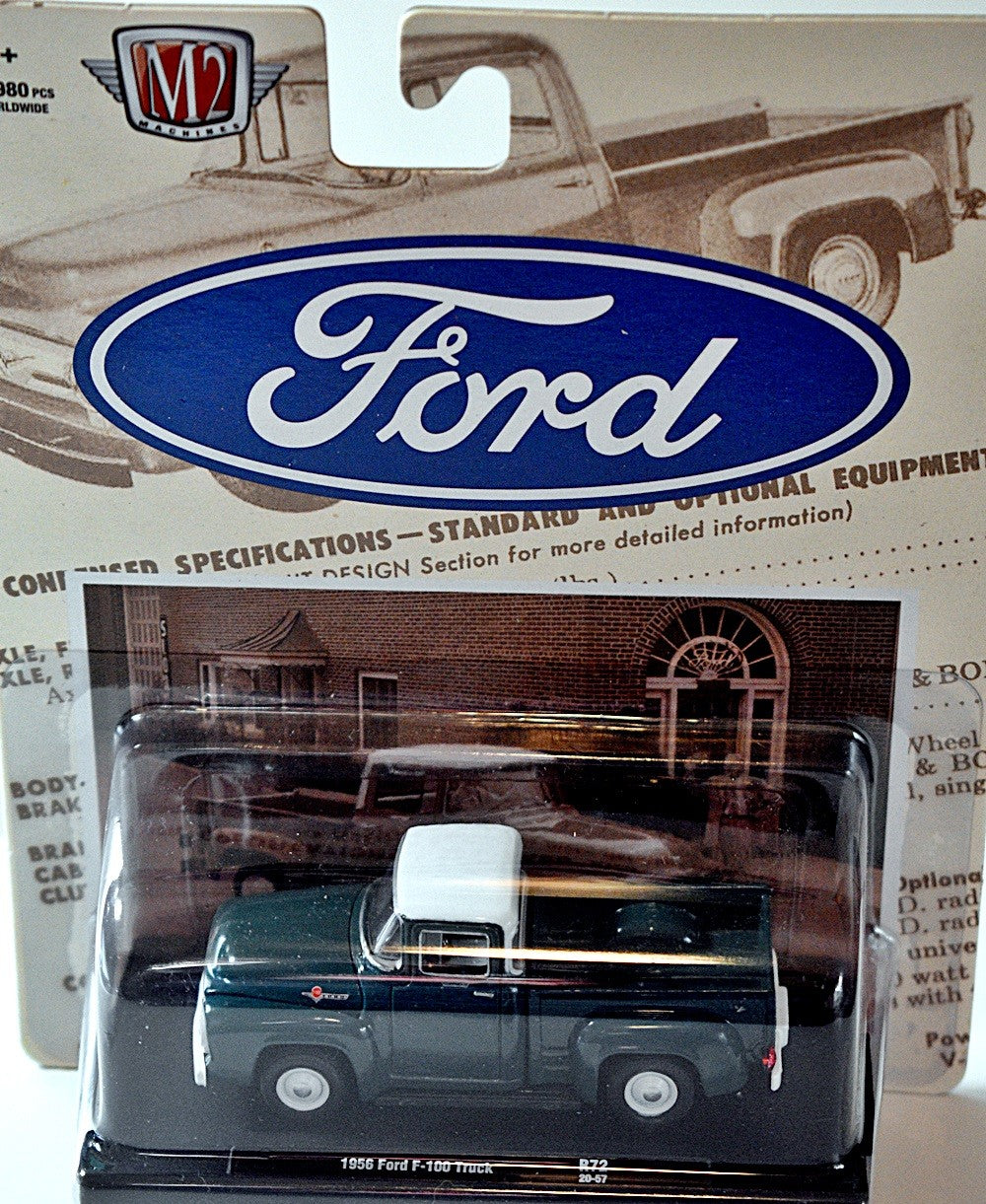 M2 Machines Drivers - 1956 Ford F-100 Pickup Truck