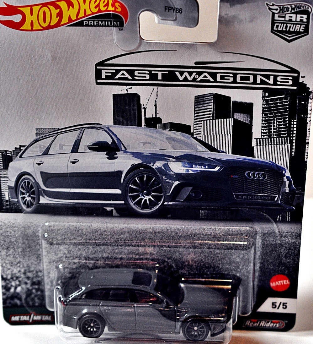Hot Wheels - Premium - Fast Wagons - Audi RS 6 Avant