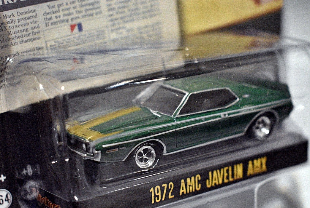 Greenlight Vintage Auto Ads - 1972 AMC Javelin AMX