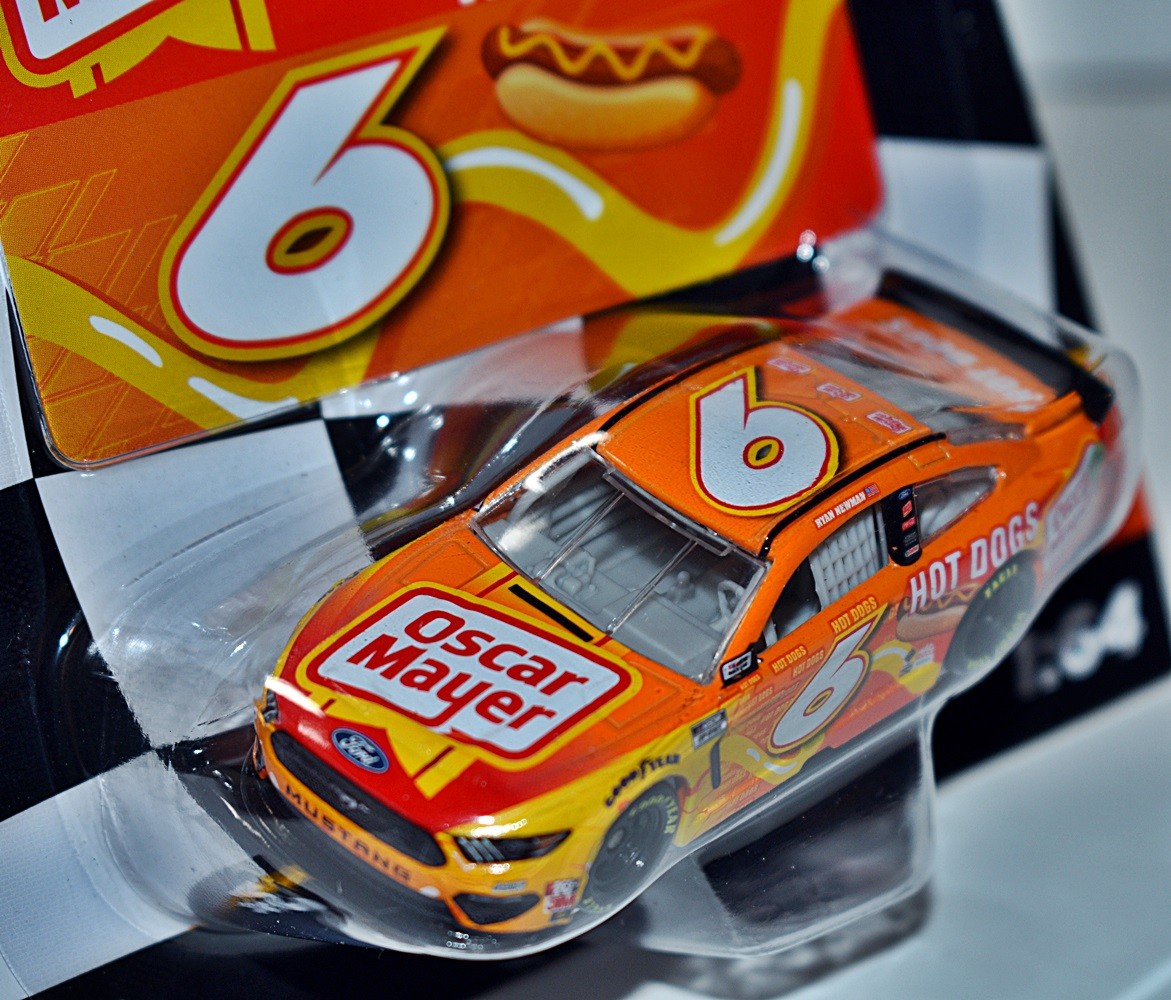 NASCAR Authentics -  Ryan Newman Oscar Mayer Hot Dogs Ford Mustang Stock Car