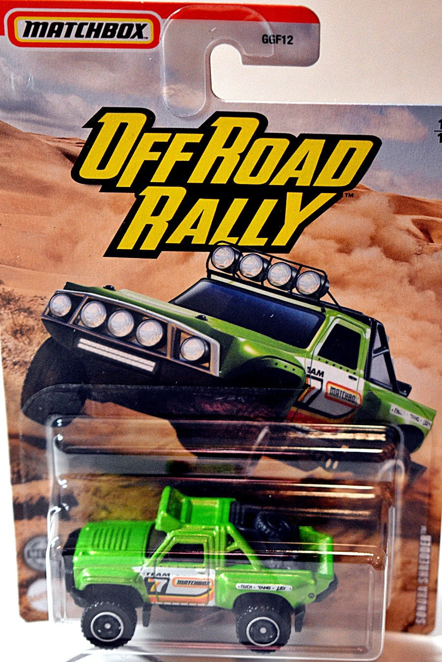 Matchbox - Off Road Rally - Sonora Shredder Off Road Race Truck