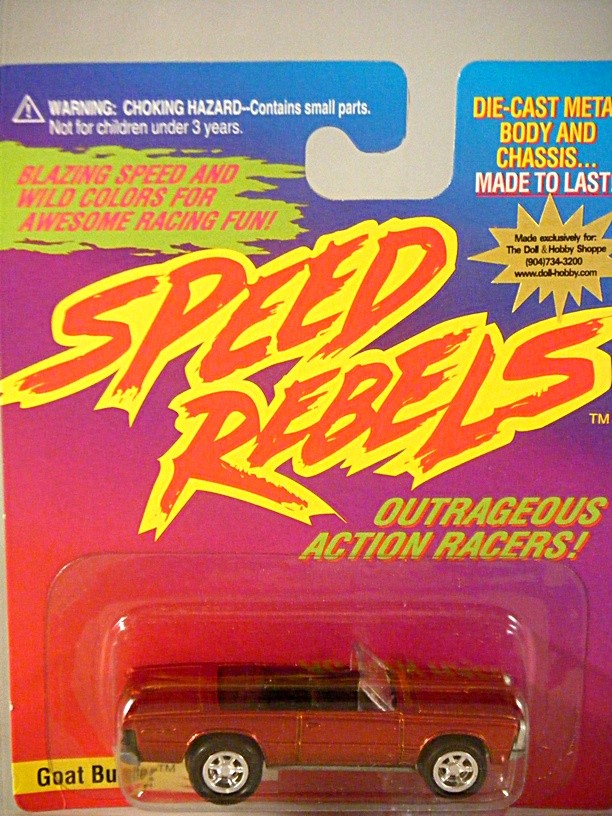 Johnny Lightning Speed Rebels - Goat Buster - 1965 Pontiac GTO Convertible