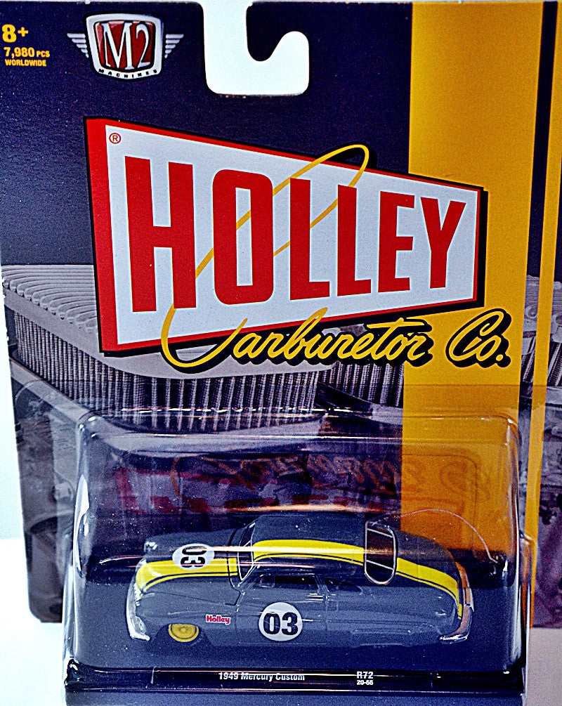 M2 Machines Detroit Muscle - Holley Carbs 1949 Mercury Race Car