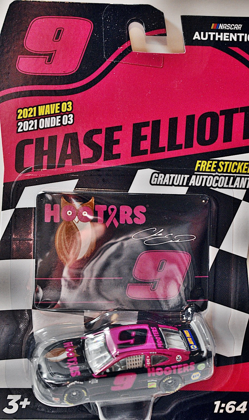 NASCAR Authentics Hendrick Motorsports - Chase Elliott HOOTERS  Chevrolet Camaro
