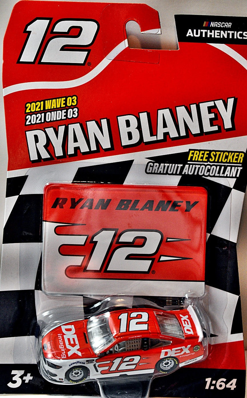 NASCAR Authentics - Ryan Blaney  Dex Imaging Ford Mustang