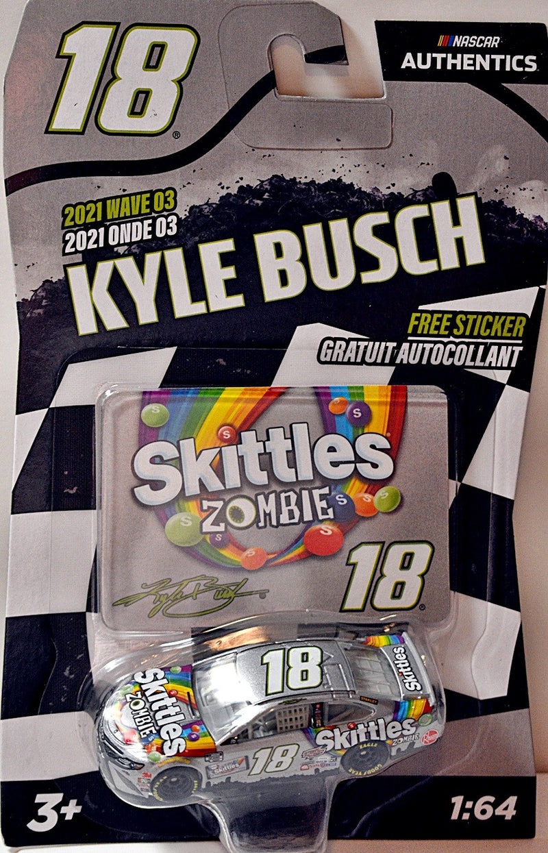 NASCAR Authentics - Joe Gibbs Racing - Kyle Busch Skittle's Zombie Toyota Camry