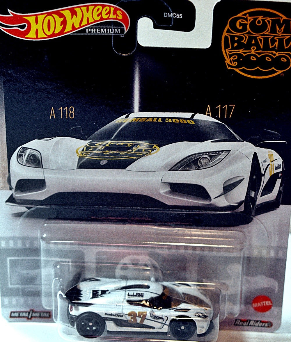 Hot Wheels Premium - Gumball Rally 3000 - Koenigsegg Agera R