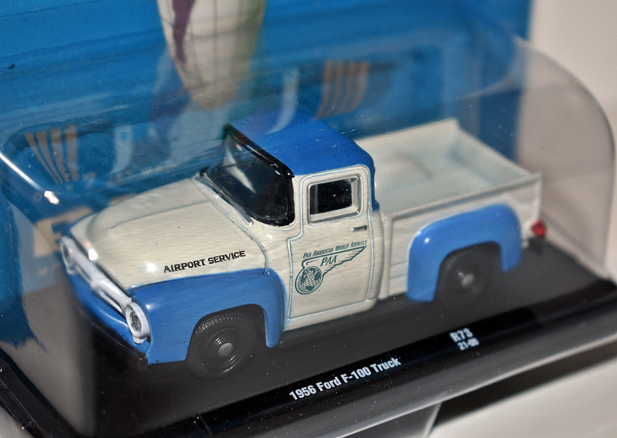 M2 Machines Drivers - Pan Am Airways 1956 Ford F-100 Pickup Truck